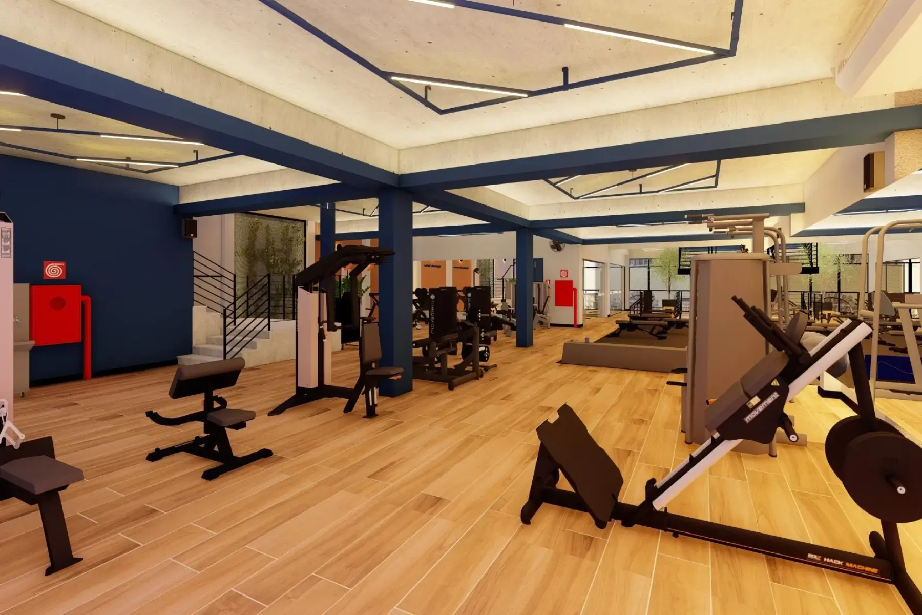 Equipamentos da ShapeMe Academia