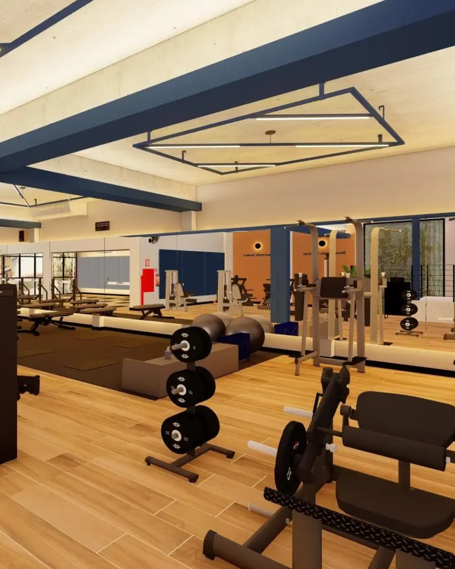 Aparelhos de musculação da ShapeMe Academia